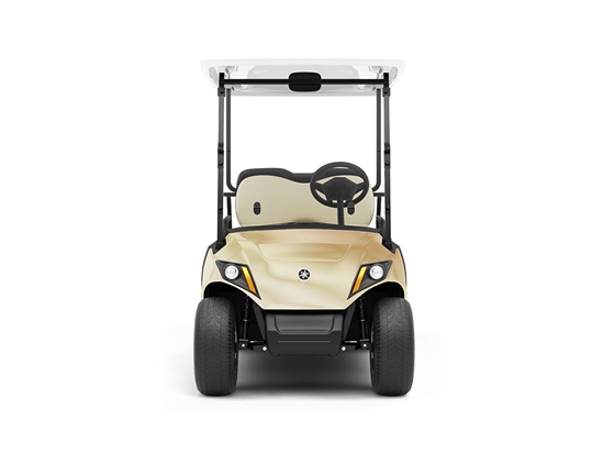 Rwraps Matte Chrome Champagne DIY Golf Cart Wraps