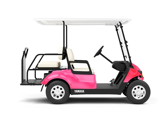 Rwraps Matte Chrome Pink Rose Do-It-Yourself Golf Cart Wraps