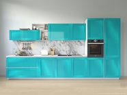 3M 1080 Gloss Atomic Teal Kitchen Cabinetry Wraps
