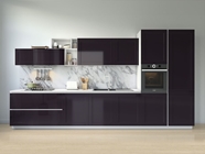 3M 2080 Gloss Black Metallic Kitchen Cabinetry Wraps