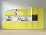 3M 2080 Gloss Lucid Yellow Kitchen Cabinetry Wraps