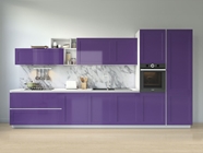 Avery Dennison SW900 Matte Metallic Purple Kitchen Cabinetry Wraps