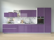 Rwraps 3D Carbon Fiber Purple Kitchen Cabinetry Wraps