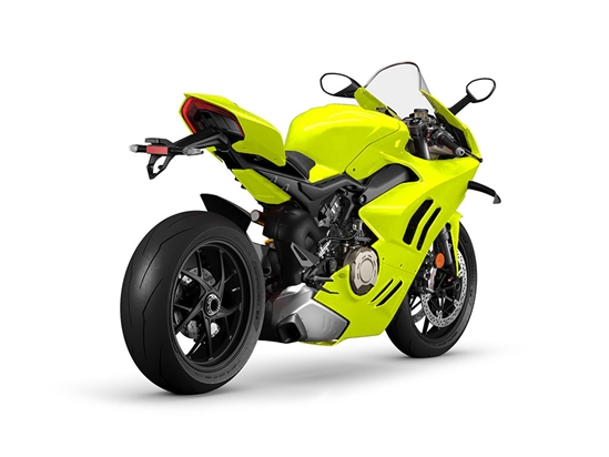 3M 1080 Satin Neon Fluorescent Yellow DIY Motorcycle Wraps