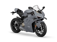 ORACAL 975 Brushed Aluminum Graphite Motorcycle Wraps