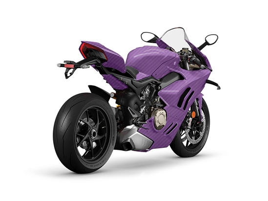 Rwraps 3D Carbon Fiber Purple DIY Motorcycle Wraps