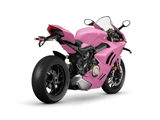 Rwraps 4D Carbon Fiber Pink DIY Motorcycle Wraps