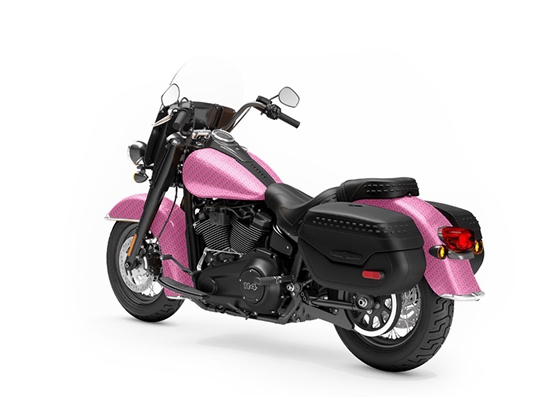 Rwraps 4D Carbon Fiber Pink Motorcycle Vinyl Wraps