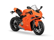 Rwraps Gloss Orange (Fire) Motorcycle Wraps