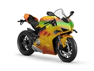 Rwraps Holographic Chrome Gold Neochrome Motorcycle Wraps