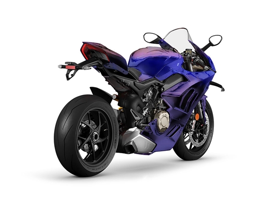 Rwraps Holographic Chrome Purple Neochrome DIY Motorcycle Wraps