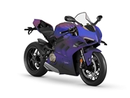 Rwraps Holographic Chrome Purple Neochrome Motorcycle Wraps