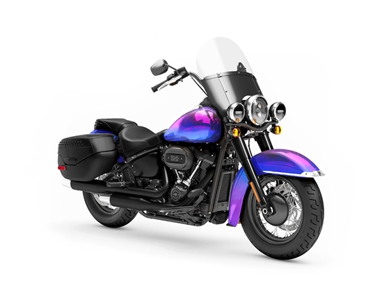 Rwraps Holographic Chrome Purple Neochrome Do-It-Yourself Motorcycle Wraps