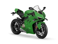 Rwraps Matte Chrome Green Motorcycle Wraps