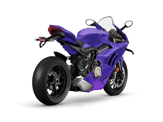 Rwraps Matte Chrome Purple DIY Motorcycle Wraps
