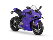 Rwraps Matte Chrome Purple Motorcycle Wraps