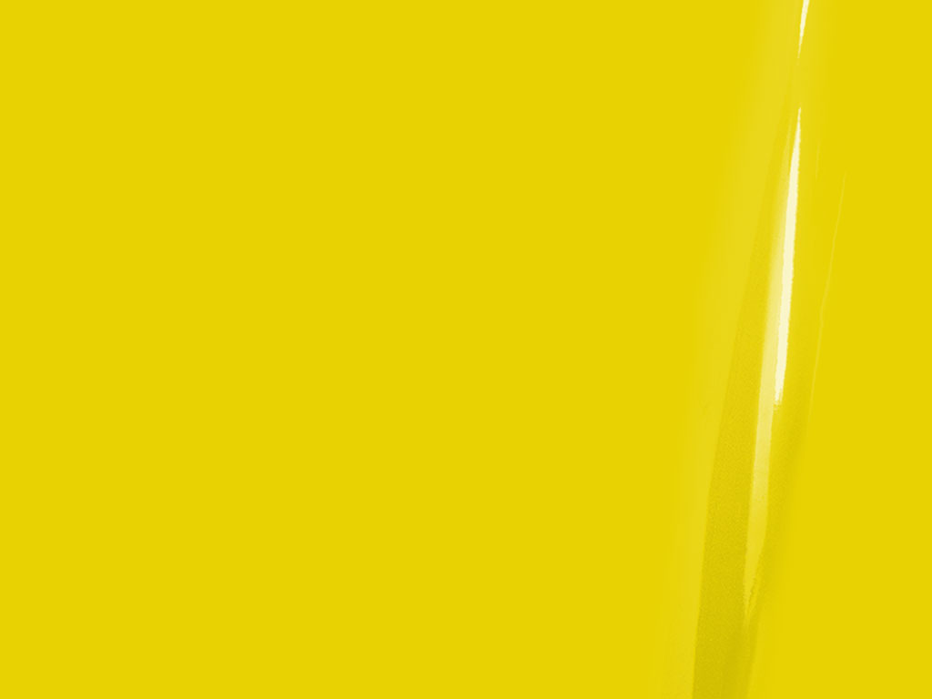 ORACAL 970RA Gloss Canary Yellow Go Kart Wrap Color Swatch