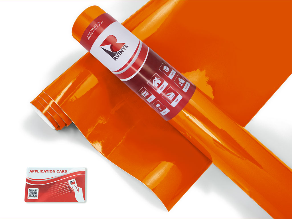 ORACAL 970RA Gloss Daggi Orange Snowmobile Wrap Color Film