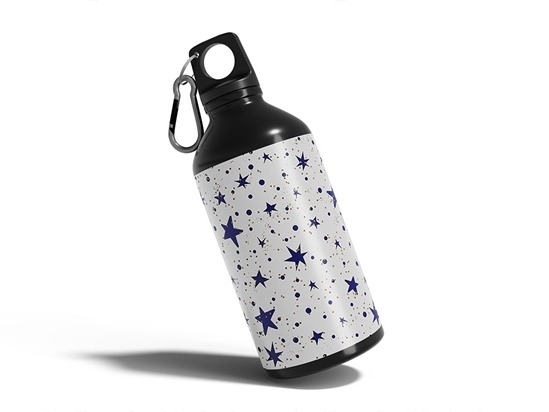 Blue Starlight Astrology Water Bottle DIY Stickers