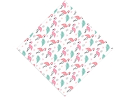 Pink Love Birds Vinyl Wrap Pattern