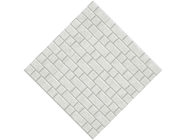 Stepped Grey Brick Vinyl Wrap Pattern