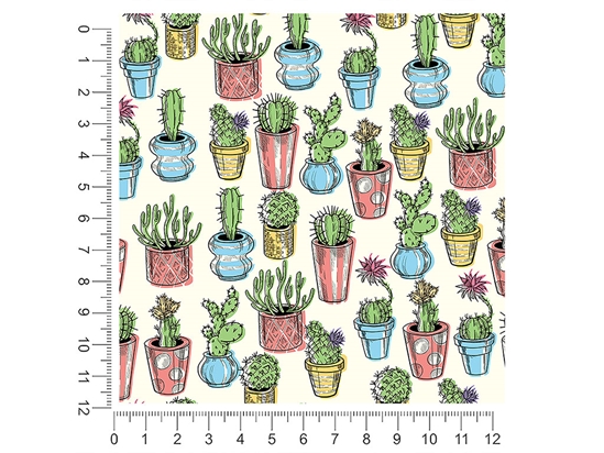 Garden Supply Cactus 1ft x 1ft Craft Sheets