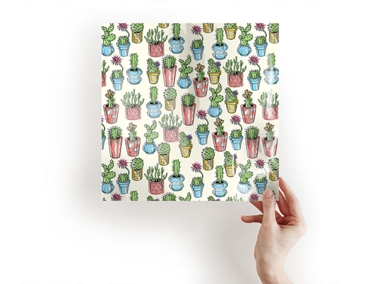 Garden Supply Cactus Craft Sheets