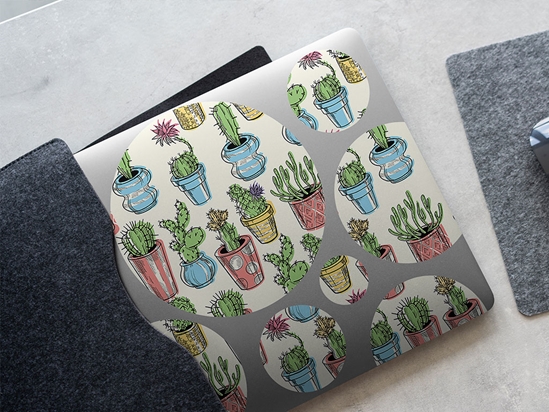 Garden Supply Cactus DIY Laptop Stickers