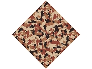 Tawny Multicam Camouflage Vinyl Wrap Pattern