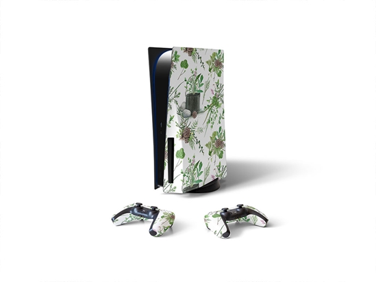 Fresh Tea Camping Sony PS5 DIY Skin
