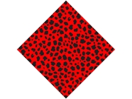 Red Cheetah Vinyl Wrap Pattern