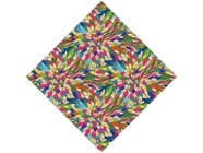 Colorful Chloris Floral Vinyl Wrap Pattern