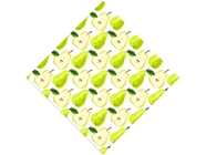 Chartreuse Hood Fruit Vinyl Wrap Pattern