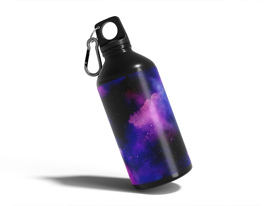 Aurora Borealis Galaxy Water Bottle DIY Stickers