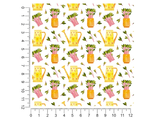 Pink Sprouts Gardening 1ft x 1ft Craft Sheets
