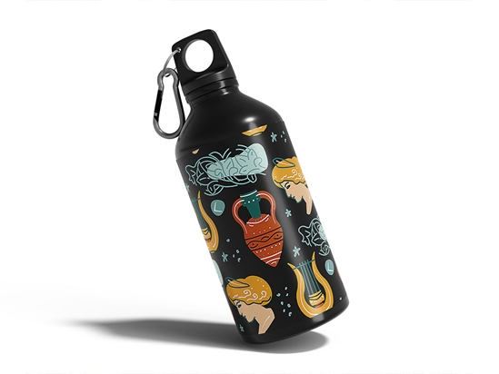 Barefaced Lyre Greco Roman Water Bottle DIY Stickers