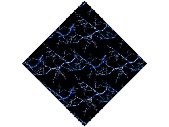 Blue Lightning Vinyl Wrap Pattern