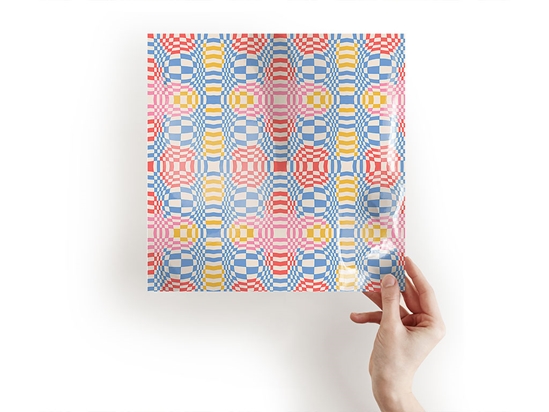 Bubbling Wall Optical Illusion Craft Sheets