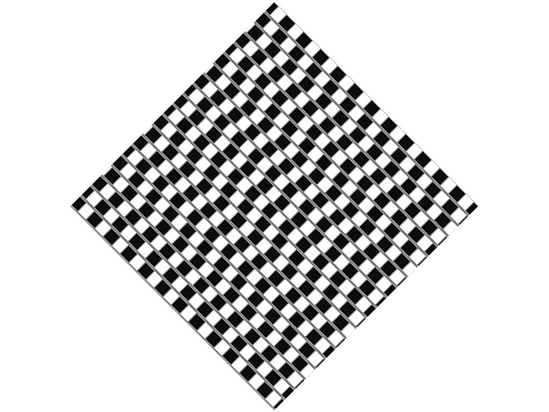 Cafe Wall Optical Illusion Vinyl Wrap Pattern
