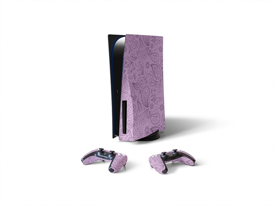 Purple Haze Paisley Sony PS5 DIY Skin