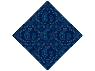 Sapphire Yin Yang Paisley Vinyl Wrap Pattern