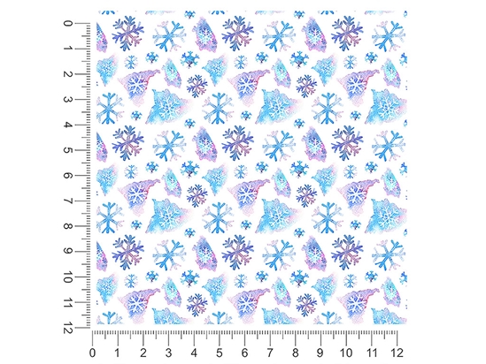 Fresh Drift Snowflake 1ft x 1ft Craft Sheets