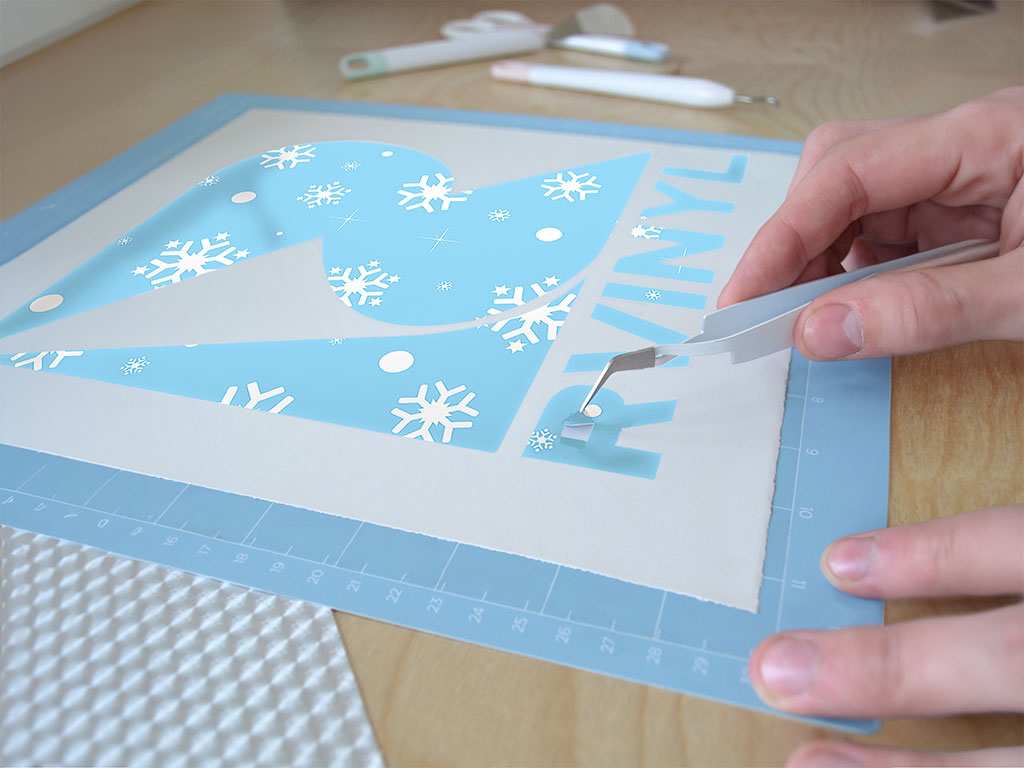 Iced Out Snowflake Easy Weed Craft Vinyl