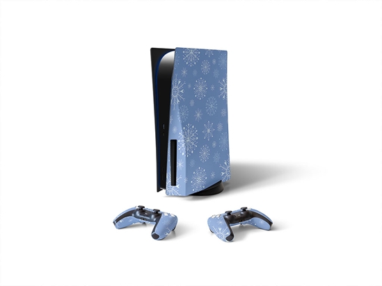 Out Cold Snowflake Sony PS5 DIY Skin