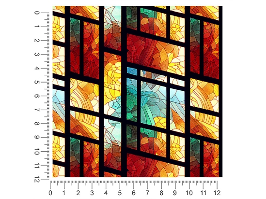 Daylight Panels Stained Glass 1ft x 1ft Craft Sheets