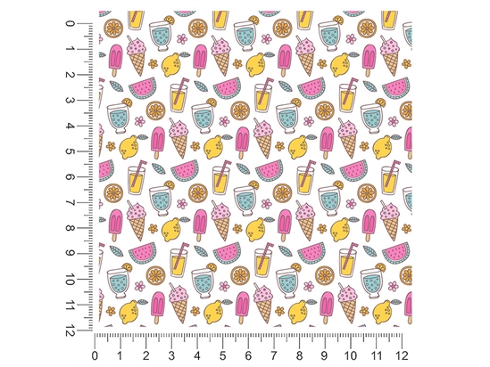 Cool Down Summertime 1ft x 1ft Craft Sheets