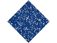 Blue  Terrazzo Vinyl Wrap Pattern