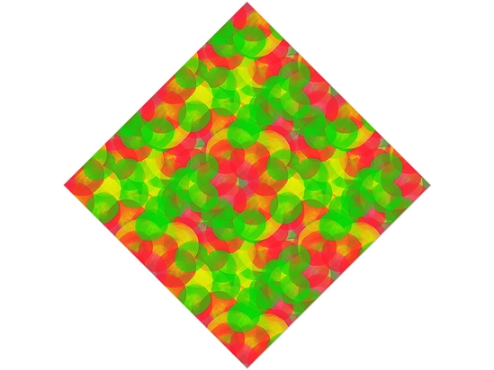 Autumn Spots Tie Dye Vinyl Wrap Pattern