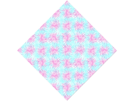Blossoming Passion Tie Dye Vinyl Wrap Pattern