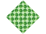 Green Sun King Vegetable Vinyl Wrap Pattern